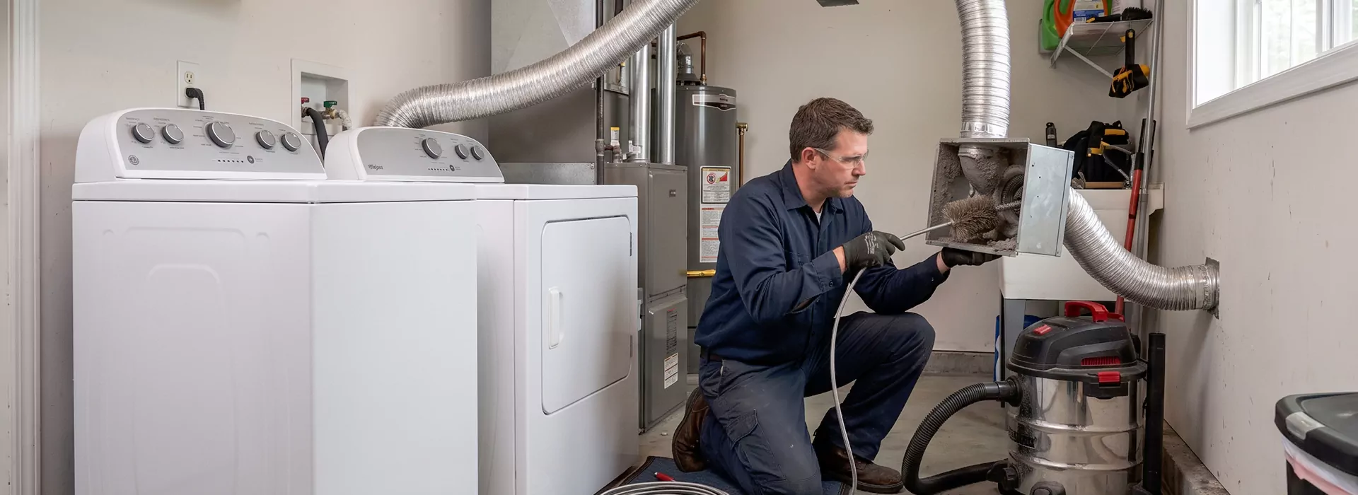 Dryer Vent Booster Fan Cleaning Easton, MD