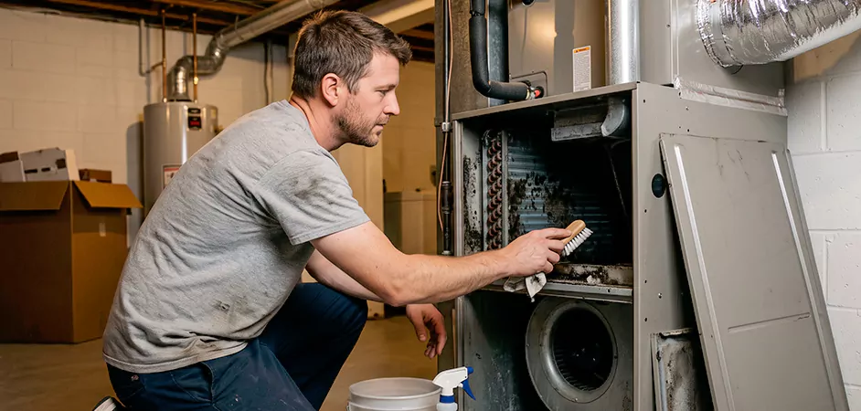 Moisture Source Correction in Easton
